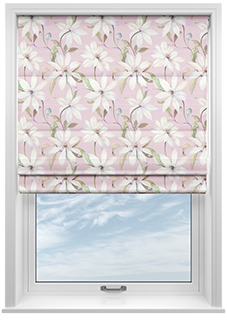 Olivia, Thistle - Roman Blind